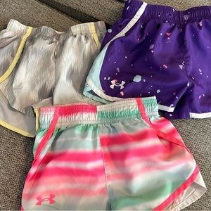 4t Girls Under Armour Nike Shorts Lot